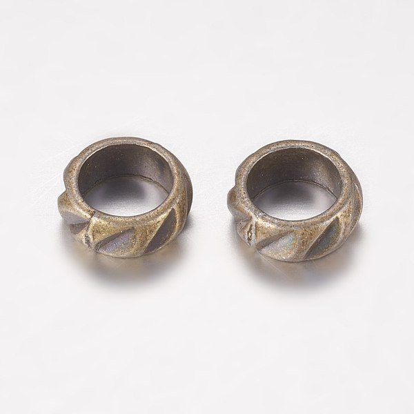 PandaHall Tibetan Style Alloy Bead, Large Hole Beads, Column, Antique Bronze, 8x3.5mm, Hole: 6mm Alloy Column
PandaHall Tibetan Style Alloy Bead, Large Hole Beads, Column, Antique Bronze, 8x3.5mm, Hole: 6mm Alloy Column
