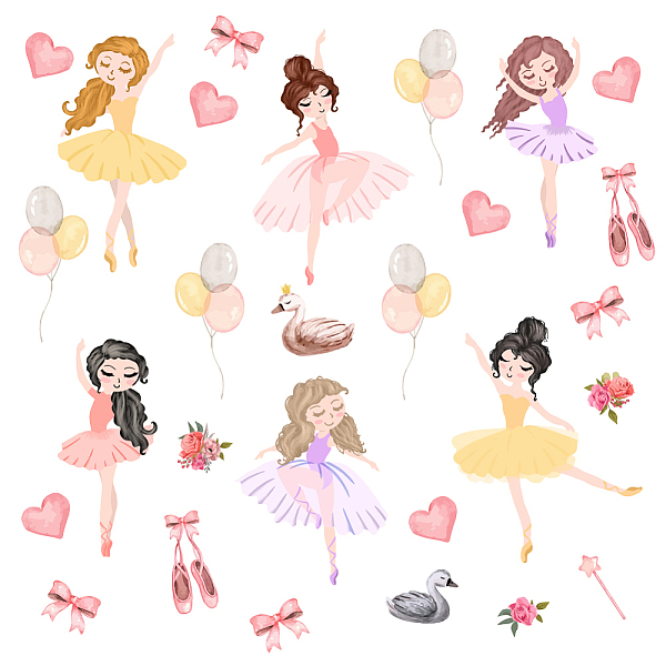 PandaHall PVC Wall Stickers, Wall Decoration, Dancer Pattern, 390x900mm PVC Human
PandaHall PVC Wall Stickers, Wall Decoration, Dancer Pattern, 390x900mm PVC Human