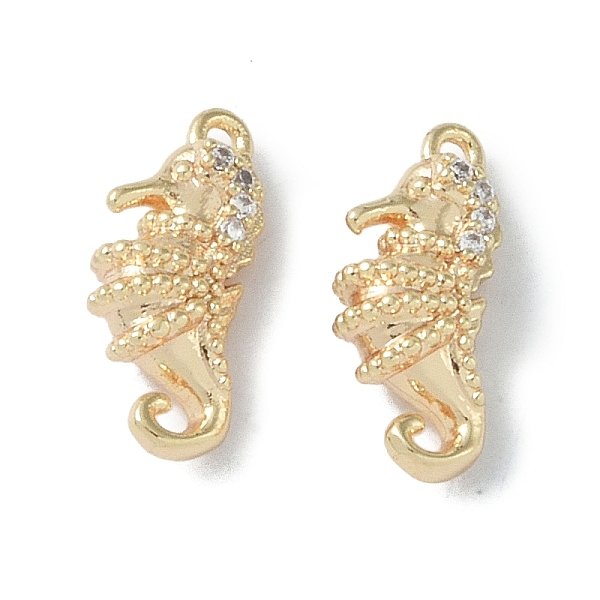 PandaHall Ocean Collection Theme Jewelry, Brass with Cubic Zirconia Charms, Real 18K Gold Plated, Sea Horse, 14x6x4mm, Hole: 1.2mm..., Clear
PandaHall Ocean Collection Theme Jewelry, Brass with Cubic Zirconia Charms, Real 18K Gold Plated, Sea Horse, 14x6x4mm, Hole: 1.2mm..., Clear