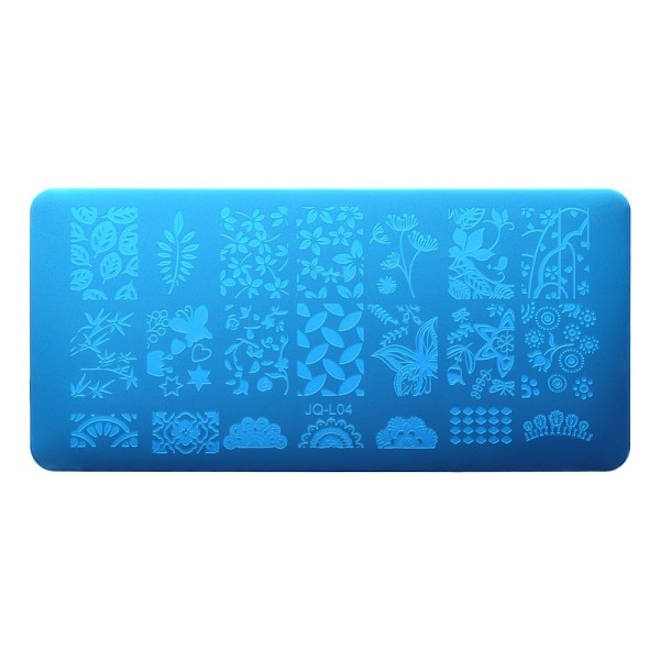 PandaHall Stainless Steel Nail Art Templates Stamping Plate Set, Nail Image Templates, Rectangle Manicure Template Kit, Butterfly Pattern...
PandaHall Stainless Steel Nail Art Templates Stamping Plate Set, Nail Image Templates, Rectangle Manicure Template Kit, Butterfly Pattern...