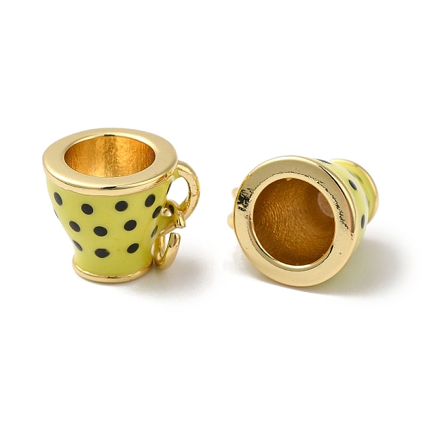 PandaHall Rack Plating Brass Enamel Charms, with Jump Ring, Long-Lasting Plated, Lead Free & Cadmium Free, Real 18K Gold Plated, Cup Charm...
PandaHall Rack Plating Brass Enamel Charms, with Jump Ring, Long-Lasting Plated, Lead Free & Cadmium Free, Real 18K Gold Plated, Cup Charm...