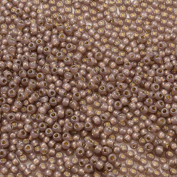 PandaHall TOHO Round Seed Beads, Japanese Seed Beads, (2251) Silver Lined Milky Mauve Opal, 8/0, 3mm, Hole: 1mm, about 1110pcs/50g Glass..., Purple
PandaHall TOHO Round Seed Beads, Japanese Seed Beads, (2251) Silver Lined Milky Mauve Opal, 8/0, 3mm, Hole: 1mm, about 1110pcs/50g Glass..., Purple