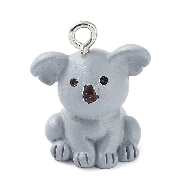 PandaHall Opaque Resin Pendants, Animal Charms with Platinum Plated Iron Loops, Koala, 19x16.5x14.5mm, Hole: 2mm Iron+Resin Koala
PandaHall Opaque Resin Pendants, Animal Charms with Platinum Plated Iron Loops, Koala, 19x16.5x14.5mm, Hole: 2mm Iron+Resin Koala