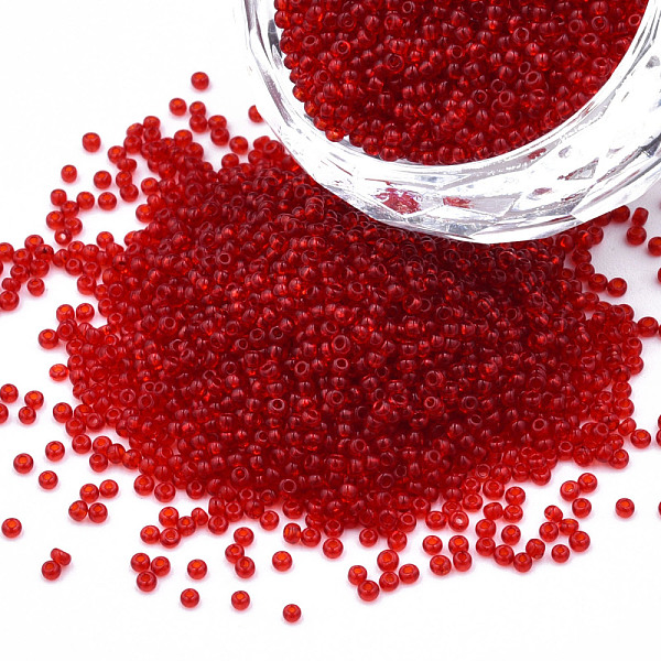 PandaHall 15/0 Transparent Czech Glass Seed Beads, Round, FireBrick, 1.5x1mm, Hole: 0.5mm, about 500g/bag Czech Glass Red
PandaHall 15/0 Transparent Czech Glass Seed Beads, Round, FireBrick, 1.5x1mm, Hole: 0.5mm, about 500g/bag Czech Glass Red