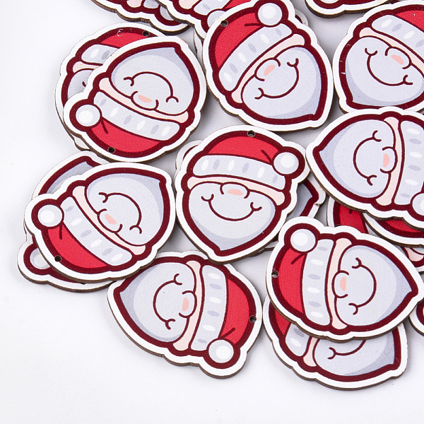 PandaHall Printed Basswood Pendants, Back Random Color, Father Christmas, Colorful, 47x38x3mm, Hole: 1.8mm Wood Human
PandaHall Printed Basswood Pendants, Back Random Color, Father Christmas, Colorful, 47x38x3mm, Hole: 1.8mm Wood Human