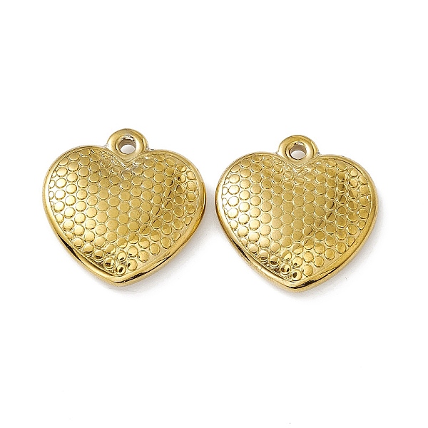 PandaHall Vacuum Plating 304 Stainless Steel Pendants, Heart Charms, Golden, 26x25x6mm, Hole: 2.2mm 304 Stainless Steel Heart
PandaHall Vacuum Plating 304 Stainless Steel Pendants, Heart Charms, Golden, 26x25x6mm, Hole: 2.2mm 304 Stainless Steel Heart