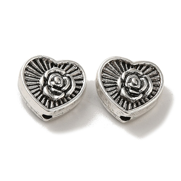 PandaHall Tibetan Style Alloy Beads, Cadmium Free & Lead Free, Heart, Antique Silver, 11x13x6.5mm, Hole: 1.8mm, about 333pcs/1000g Alloy...
PandaHall Tibetan Style Alloy Beads, Cadmium Free & Lead Free, Heart, Antique Silver, 11x13x6.5mm, Hole: 1.8mm, about 333pcs/1000g Alloy...