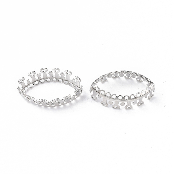 PandaHall Brass Sew on Prong Settings, Filigree Open Back Claw Settings for Pointed Back Rhinestone, Horse Eye, Platinum, Tray: 9x18mm...
PandaHall Brass Sew on Prong Settings, Filigree Open Back Claw Settings for Pointed Back Rhinestone, Horse Eye, Platinum, Tray: 9x18mm...