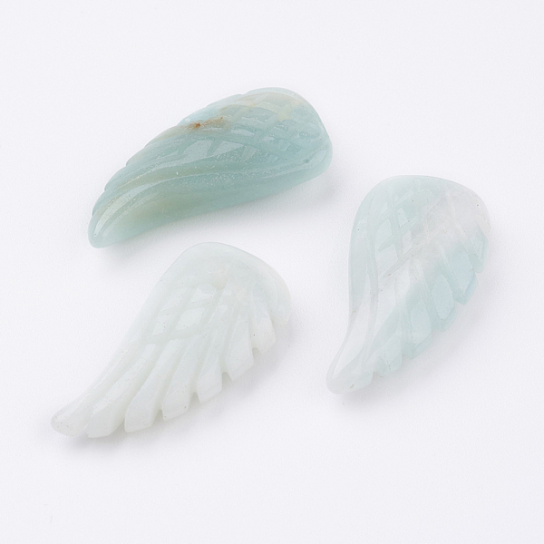 PandaHall Natural Flower Amazonite Pendants, Wing, 24.5x12x5mm, Hole: 1mm Flower Amazonite Wing
PandaHall Natural Flower Amazonite Pendants, Wing, 24.5x12x5mm, Hole: 1mm Flower Amazonite Wing