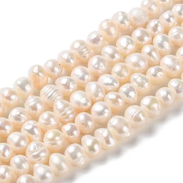 PandaHall Natural Cultured Freshwater Pearl Beads Strands, Potato, Grade A+, PapayaWhip, 5~7x5~6mm, Hole: 0.6mm, about 65pcs/strand, 13.58..., Orange
PandaHall Natural Cultured Freshwater Pearl Beads Strands, Potato, Grade A+, PapayaWhip, 5~7x5~6mm, Hole: 0.6mm, about 65pcs/strand, 13.58..., Orange