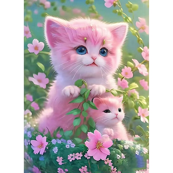 PandaHall Cute Animal Pattern DIY Diamond Painting Kits, Including Resin Rhinestones Bag, Diamond Sticky Pen, Tray Plate and Glue Clay, Cat...
PandaHall Cute Animal Pattern DIY Diamond Painting Kits, Including Resin Rhinestones Bag, Diamond Sticky Pen, Tray Plate and Glue Clay, Cat...