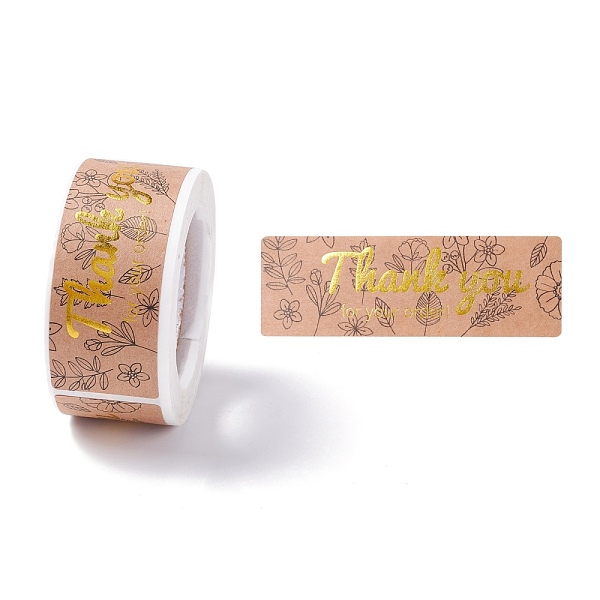 PandaHall Rectangle Thank You Theme Paper Stickers, Self Adhesive Roll Sticker Labels, for Envelopes, Bubble Mailers and Bags, Peru, Flower..., Brown
PandaHall Rectangle Thank You Theme Paper Stickers, Self Adhesive Roll Sticker Labels, for Envelopes, Bubble Mailers and Bags, Peru, Flower..., Brown