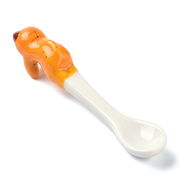 PandaHall Porcelain Cat Animal Hanging Spoons, Orange, 109~111x22~23x28~29mm Porcelain Orange
PandaHall Porcelain Cat Animal Hanging Spoons, Orange, 109~111x22~23x28~29mm Porcelain Orange