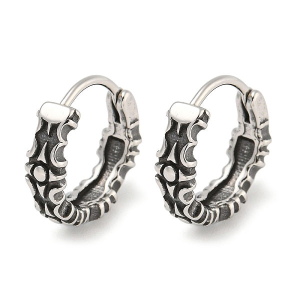 PandaHall 316 Surgical Stainless Steel Hoop Earrings, Ring, Antique Silver, 14x4mm 316 Surgical Stainless Steel Ring
PandaHall 316 Surgical Stainless Steel Hoop Earrings, Ring, Antique Silver, 14x4mm 316 Surgical Stainless Steel Ring