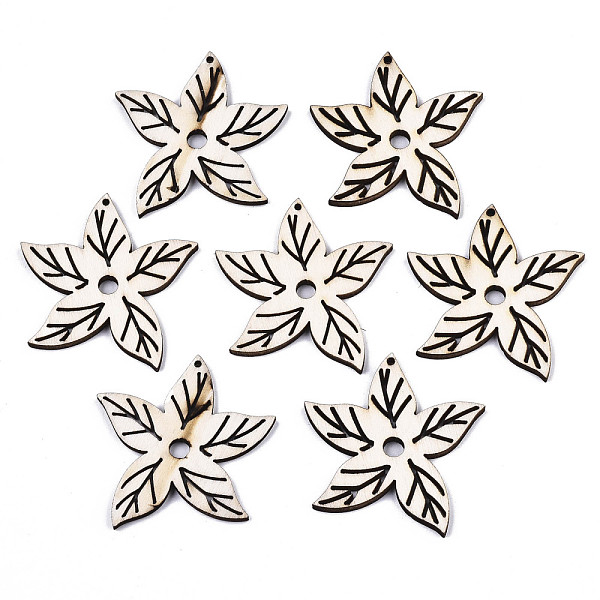 PandaHall Unfinished Natural Poplar Wood Pendants, Laser Cut Wood Shapes, Flower, OldLace, 36x37x2mm, Hole: 1.2mm Wood Flower
PandaHall Unfinished Natural Poplar Wood Pendants, Laser Cut Wood Shapes, Flower, OldLace, 36x37x2mm, Hole: 1.2mm Wood Flower