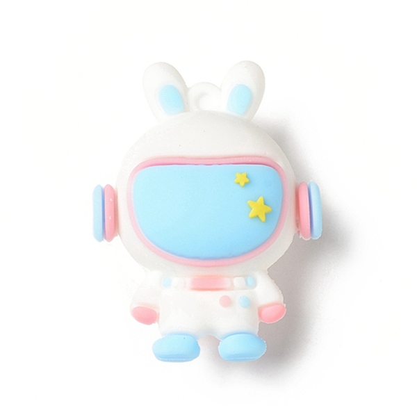 PandaHall Opaque Resin Big Pendants, Cute Rabbit Charms, Light Sky Blue, 55x40x25mm, Hole: 3mm Resin Rabbit
PandaHall Opaque Resin Big Pendants, Cute Rabbit Charms, Light Sky Blue, 55x40x25mm, Hole: 3mm Resin Rabbit