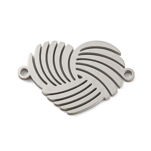 PandaHall 304 Stainless Steel Connector Charms, Heart, Stainless Steel Color, 12x18.5x1mm, Hole: 1.2mm 304 Stainless Steel Heart
PandaHall 304 Stainless Steel Connector Charms, Heart, Stainless Steel Color, 12x18.5x1mm, Hole: 1.2mm 304 Stainless Steel Heart
