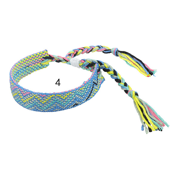 PandaHall Cotton Braided Wave Pattern Cord Bracelet, Ethnic Tribal Adjustable Brazilian Bracelet for Women, Yellow Green, 5-1/2~10-5/8 inch...
PandaHall Cotton Braided Wave Pattern Cord Bracelet, Ethnic Tribal Adjustable Brazilian Bracelet for Women, Yellow Green, 5-1/2~10-5/8 inch...