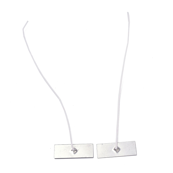 PandaHall Cotton Candle Wick, Iron Rectangle Base Plate, Platinum, 23.3cm Waxed Cotton Cord White
PandaHall Cotton Candle Wick, Iron Rectangle Base Plate, Platinum, 23.3cm Waxed Cotton Cord White
