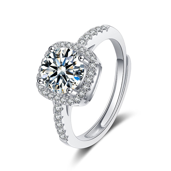 PandaHall Sparkling Princess Cut CZ Ring for Women - Elegant and Minimalistic Design Other Clear
PandaHall Sparkling Princess Cut CZ Ring for Women - Elegant and Minimalistic Design Other Clear