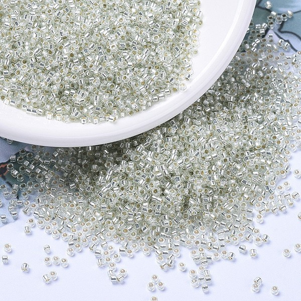 PandaHall MIYUKI Delica Beads, Cylinder, Japanese Seed Beads, 11/0, (DB1431) Silver Lined Pale Moss Green, 1.3x1.6mm, Hole: 0.8mm, about...
PandaHall MIYUKI Delica Beads, Cylinder, Japanese Seed Beads, 11/0, (DB1431) Silver Lined Pale Moss Green, 1.3x1.6mm, Hole: 0.8mm, about...