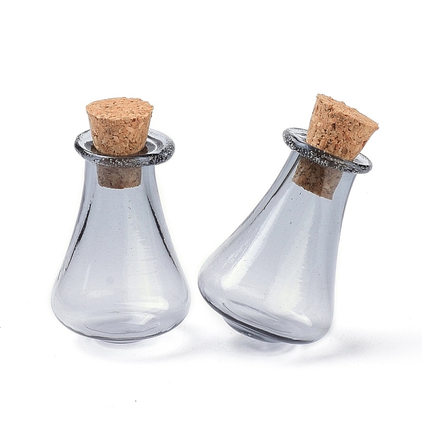 PandaHall Glass Cork Bottles, Glass Empty Wishing Bottles, DIY Vials for Home Decorations, Silver, 17x27mm Glass Bottle Silver
PandaHall Glass Cork Bottles, Glass Empty Wishing Bottles, DIY Vials for Home Decorations, Silver, 17x27mm Glass Bottle Silver