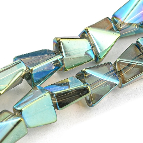 PandaHall Full Rainbow Plated Electroplate Transparent Glass Beads Strands, Faceted Polygon, Aquamarine, 8x7x5mm, Hole: 1mm, about..., Green
PandaHall Full Rainbow Plated Electroplate Transparent Glass Beads Strands, Faceted Polygon, Aquamarine, 8x7x5mm, Hole: 1mm, about..., Green