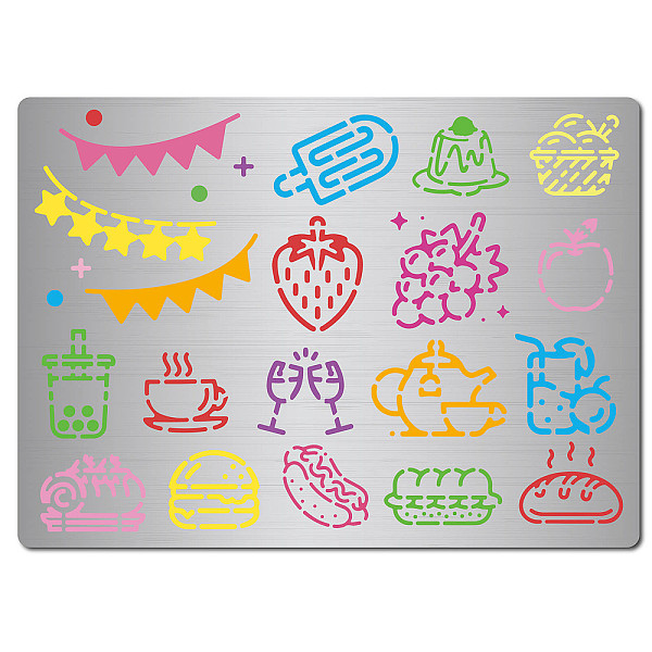 PandaHall Stainless Steel Metal Cutting Dies Stencils, for DIY Scrapbooking/Photo Album, Decorative Embossing, Matte Stainless Steel Color...
PandaHall Stainless Steel Metal Cutting Dies Stencils, for DIY Scrapbooking/Photo Album, Decorative Embossing, Matte Stainless Steel Color...
