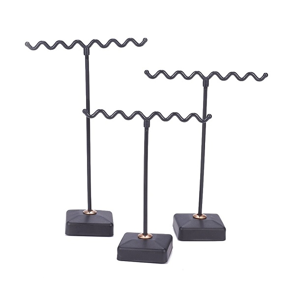 PandaHall T Bar Iron Earring Displays Sets, Jewelry Display Rack, Jewelry Tree Stand, Gunmetal, 8.3x9.6~13.4cm, 3pcs/set Iron
PandaHall T Bar Iron Earring Displays Sets, Jewelry Display Rack, Jewelry Tree Stand, Gunmetal, 8.3x9.6~13.4cm, 3pcs/set Iron