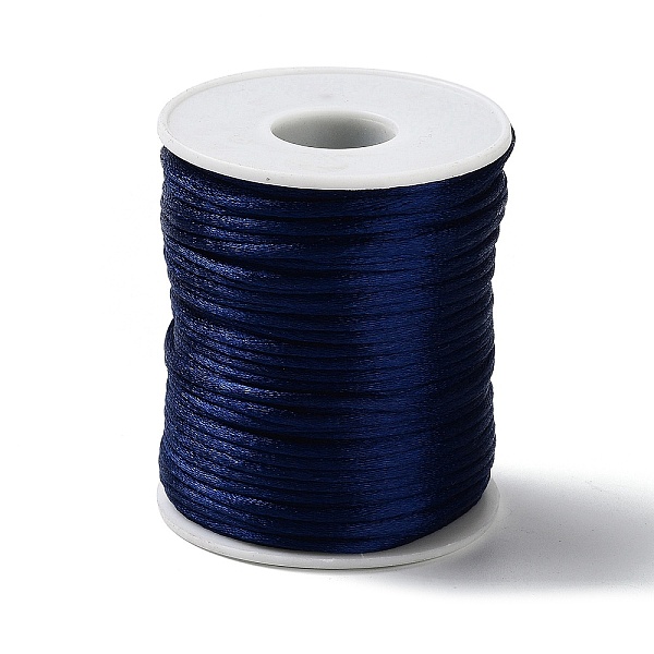 PandaHall 45M Polyester Cord, Satin Rattail Cord, for DIY Chinese Knot Making, Prussian Blue, 1.5mm, about 49.21 Yards(45m)/pc Polyester
PandaHall 45M Polyester Cord, Satin Rattail Cord, for DIY Chinese Knot Making, Prussian Blue, 1.5mm, about 49.21 Yards(45m)/pc Polyester