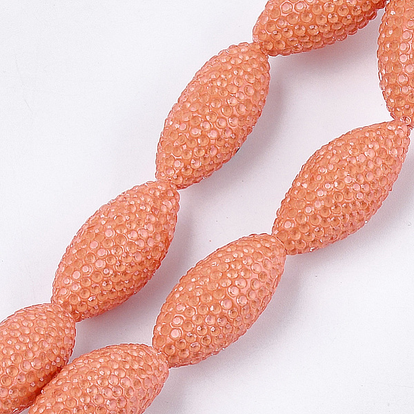 PandaHall Handmade Polymer Clay Rhinestone Beads, Oval, Crystal, Coral, 31~32x14~15mm, Hole: 1.4mm Polymer Clay+Acrylic Rhinestone Oval Red
PandaHall Handmade Polymer Clay Rhinestone Beads, Oval, Crystal, Coral, 31~32x14~15mm, Hole: 1.4mm Polymer Clay+Acrylic Rhinestone Oval Red