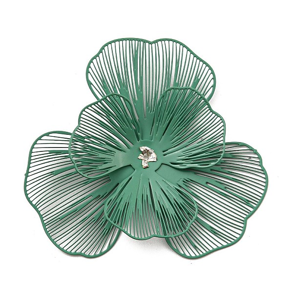 PandaHall Spray Printed 430 Stainless Steel Bead Caps, Flower, Sea Green, 45x48x5~7mm, Hole: 0.9mm 430 Stainless Steel
PandaHall Spray Printed 430 Stainless Steel Bead Caps, Flower, Sea Green, 45x48x5~7mm, Hole: 0.9mm 430 Stainless Steel