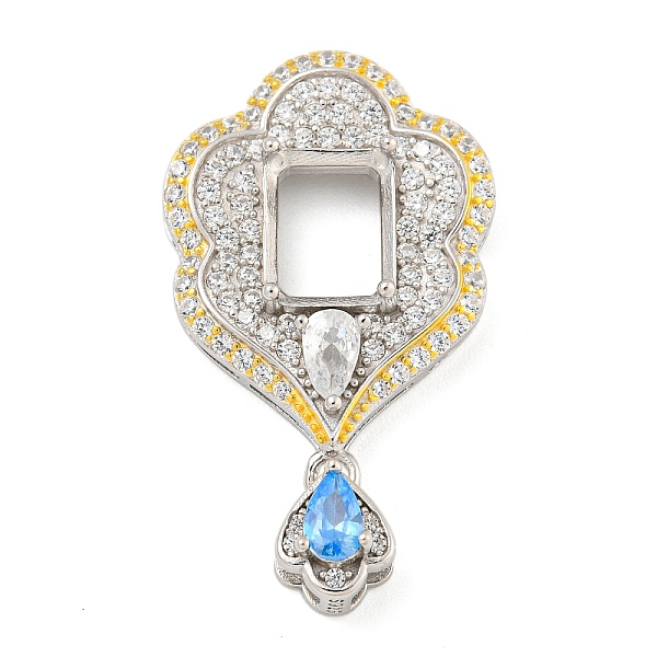 PandaHall 925 Sterling Silver Micro Pave Clear Cubic Zirconia Sew on Prong Settings, Claw Settings for Pointed Back Rhinestone, Open Back...
PandaHall 925 Sterling Silver Micro Pave Clear Cubic Zirconia Sew on Prong Settings, Claw Settings for Pointed Back Rhinestone, Open Back...