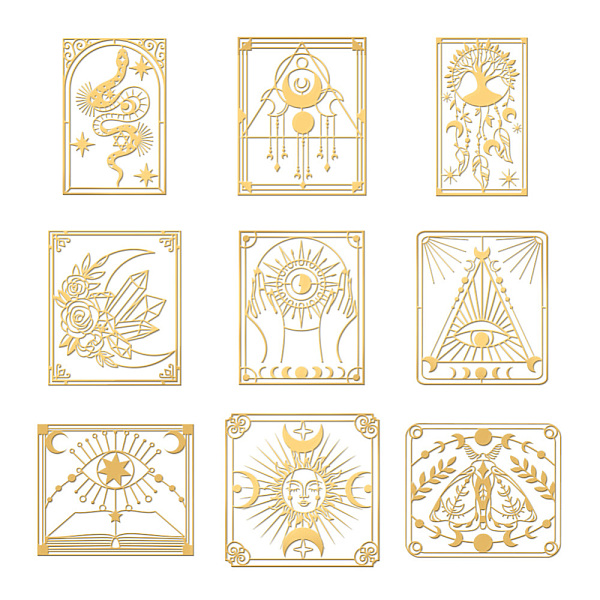 PandaHall Nickel Decoration Stickers, Metal Resin Filler, Epoxy Resin & UV Resin Craft Filling Material, Golden, Sun & Moon & Star, Tarot...
PandaHall Nickel Decoration Stickers, Metal Resin Filler, Epoxy Resin & UV Resin Craft Filling Material, Golden, Sun & Moon & Star, Tarot...