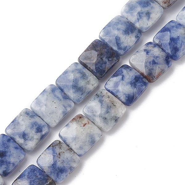 PandaHall Natural Blue Spot Jasper Beads Strands, Faceted Square, 10x10x5mm, Hole: 1.2mm, about 20pcs/strand, 7.95''(20.2cm) Blue Spot...
PandaHall Natural Blue Spot Jasper Beads Strands, Faceted Square, 10x10x5mm, Hole: 1.2mm, about 20pcs/strand, 7.95''(20.2cm) Blue Spot...