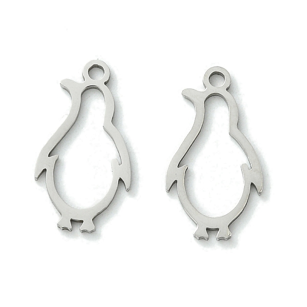 PandaHall 201 Stainless Steel Pendants, Laser Cut, Penguin Charm, Stainless Steel Color, 17.5x9.5x1mm, Hole: 1.4mm 201 Stainless Steel...
PandaHall 201 Stainless Steel Pendants, Laser Cut, Penguin Charm, Stainless Steel Color, 17.5x9.5x1mm, Hole: 1.4mm 201 Stainless Steel...