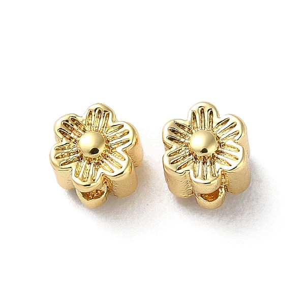 PandaHall Brass Beads, Flower, Real 18K Gold Plated, 4.5x3.5mm, Hole: 1mm Brass Flower
PandaHall Brass Beads, Flower, Real 18K Gold Plated, 4.5x3.5mm, Hole: 1mm Brass Flower