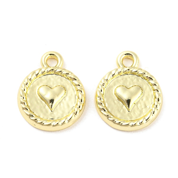 PandaHall Rack Plating Alloy Pendants, Cadmium Free & Nickel Free & Lead Free, Flat Round with Heart, Golden, 15x12x2mm, Hole: 2mm Alloy...
PandaHall Rack Plating Alloy Pendants, Cadmium Free & Nickel Free & Lead Free, Flat Round with Heart, Golden, 15x12x2mm, Hole: 2mm Alloy...