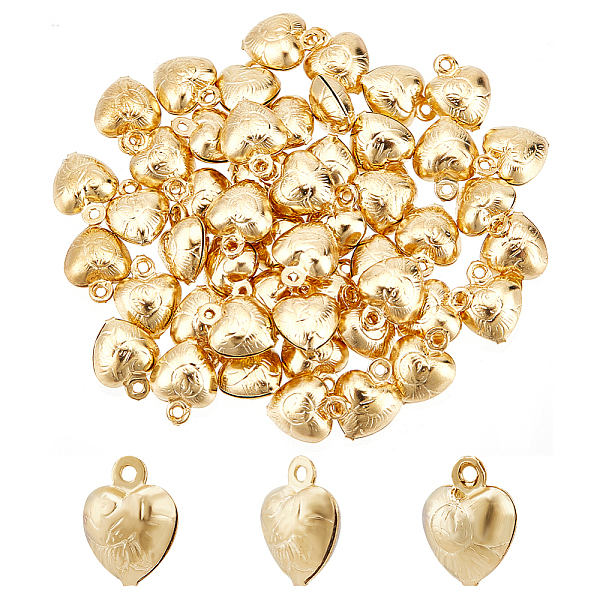 PandaHall Unicraftale 50Pcs 304 Stainless Steel Charms, Puffed Heart, Real 18K Gold Plated, 9x7x4mm, Hole: 1mm 304 Stainless Steel Heart
PandaHall Unicraftale 50Pcs 304 Stainless Steel Charms, Puffed Heart, Real 18K Gold Plated, 9x7x4mm, Hole: 1mm 304 Stainless Steel Heart