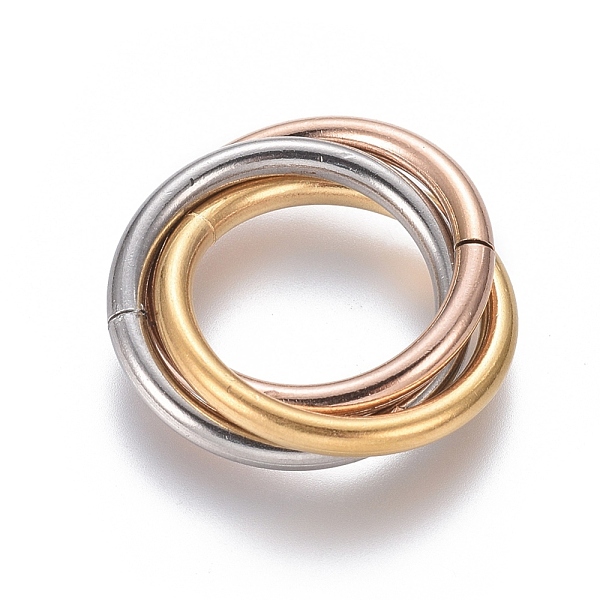 PandaHall Ion Plating(IP) 304 Stainless Steel Linking Rings, Interlocking Ring, for Necklace Making, Multi-color, 20x22x3mm, Ring: 18x2mm...
PandaHall Ion Plating(IP) 304 Stainless Steel Linking Rings, Interlocking Ring, for Necklace Making, Multi-color, 20x22x3mm, Ring: 18x2mm...