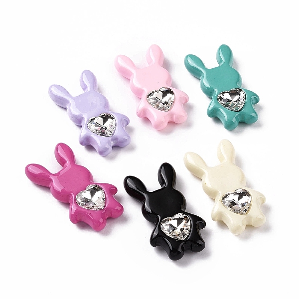 PandaHall Acrylic Cabochon, with Acrylic Rhinestone, Rabbit, Mixed Color, 45x24x9mm Acrylic Rabbit Multicolor
PandaHall Acrylic Cabochon, with Acrylic Rhinestone, Rabbit, Mixed Color, 45x24x9mm Acrylic Rabbit Multicolor