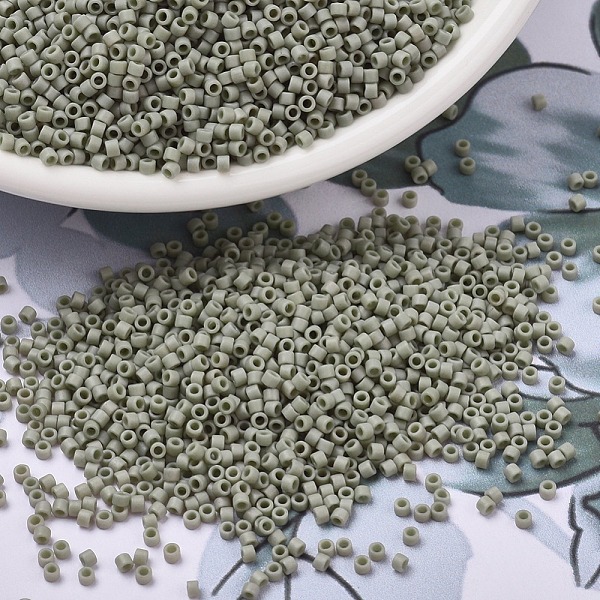 PandaHall MIYUKI Delica Beads, Cylinder, Japanese Seed Beads, 11/0, (DB2282) Matte Opaque Glazed Cactus, 1.3x1.6mm, Hole: 0.8mm, about..., Green
PandaHall MIYUKI Delica Beads, Cylinder, Japanese Seed Beads, 11/0, (DB2282) Matte Opaque Glazed Cactus, 1.3x1.6mm, Hole: 0.8mm, about..., Green