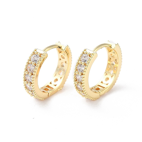 PandaHall Brass Micro Pave Cubic Zirconia Hoop Earrings, Ring, Real 18K Gold Plated, 12x3mm Cubic Zirconia Ring Clear
PandaHall Brass Micro Pave Cubic Zirconia Hoop Earrings, Ring, Real 18K Gold Plated, 12x3mm Cubic Zirconia Ring Clear