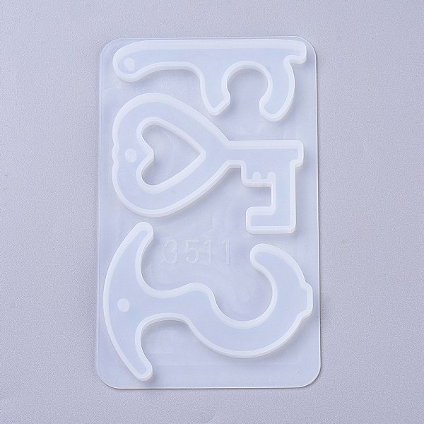 PandaHall No Touch Door Opener Food Grade Silicone Molds, Contactless Keychain Molds, For UV Resin, Epoxy Resin Jewelry Making, White...
PandaHall No Touch Door Opener Food Grade Silicone Molds, Contactless Keychain Molds, For UV Resin, Epoxy Resin Jewelry Making, White...