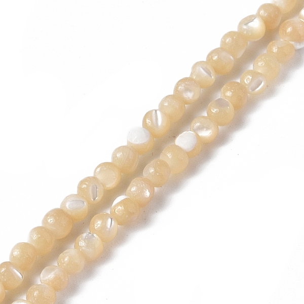 PandaHall Natural Trochid Shell/Trochus Shell Beads Strands, Round, BurlyWood, 3mm, Hole: 0.8mm, about 128pcs/strand, 15.28 inch(38.8cm)..., Orange
PandaHall Natural Trochid Shell/Trochus Shell Beads Strands, Round, BurlyWood, 3mm, Hole: 0.8mm, about 128pcs/strand, 15.28 inch(38.8cm)..., Orange