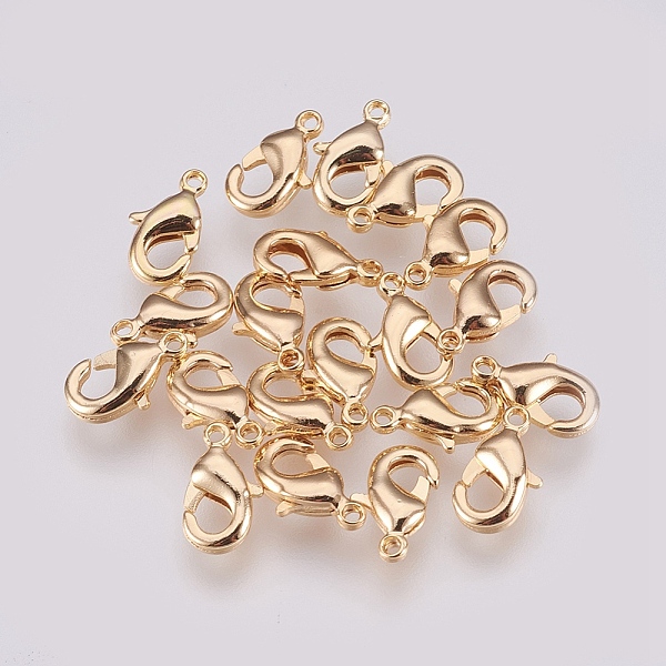 PandaHall Brass Lobster Claw Clasps, Nickel Free, Real 18K Gold Plated, 10x5x2.5mm, Hole: 1mm Brass Others
PandaHall Brass Lobster Claw Clasps, Nickel Free, Real 18K Gold Plated, 10x5x2.5mm, Hole: 1mm Brass Others