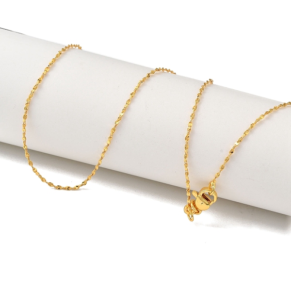 PandaHall Rack Plating Brass Link Chain Necklaces, Long-Lasting Plated, Cadmium Free & Lead Free, Golden, 17.91 inch(455mm) Brass
PandaHall Rack Plating Brass Link Chain Necklaces, Long-Lasting Plated, Cadmium Free & Lead Free, Golden, 17.91 inch(455mm) Brass