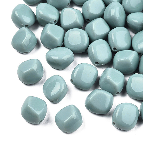 PandaHall Opaque Acrylic Beads, Nuggets, Cadet Blue, 15.5x14x11mm, Hole: 1.8mm, about 380pcs/500g Acrylic Nuggets Cyan
PandaHall Opaque Acrylic Beads, Nuggets, Cadet Blue, 15.5x14x11mm, Hole: 1.8mm, about 380pcs/500g Acrylic Nuggets Cyan