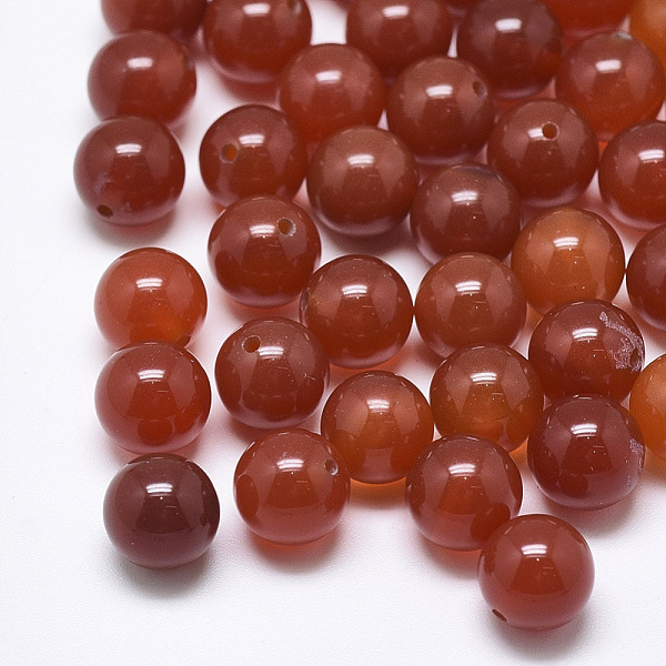 PandaHall Natural Carnelian Beads, Dyed & Heated, Half Drilled, Round, 10mm, Half Hole: 1.2mm Carnelian Round
PandaHall Natural Carnelian Beads, Dyed & Heated, Half Drilled, Round, 10mm, Half Hole: 1.2mm Carnelian Round