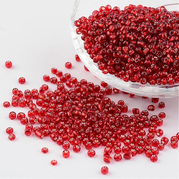 PandaHall 8/0 Glass Seed Beads, Silver Lined Round Hole, Round, Dark Red, 3mm, Hole: 1mm, about 1097pcs/50g Glass Red
PandaHall 8/0 Glass Seed Beads, Silver Lined Round Hole, Round, Dark Red, 3mm, Hole: 1mm, about 1097pcs/50g Glass Red